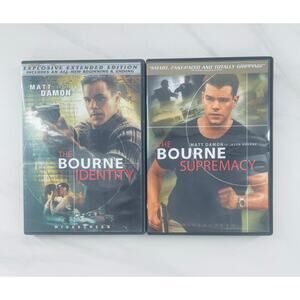 Bundle & Save! 2 DVDs Bourne Identity and Bourne Supremacy